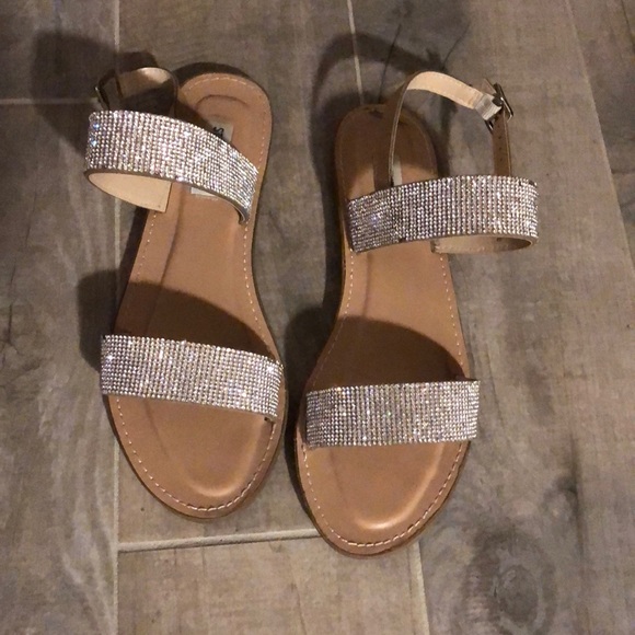 bling steve madden sandals